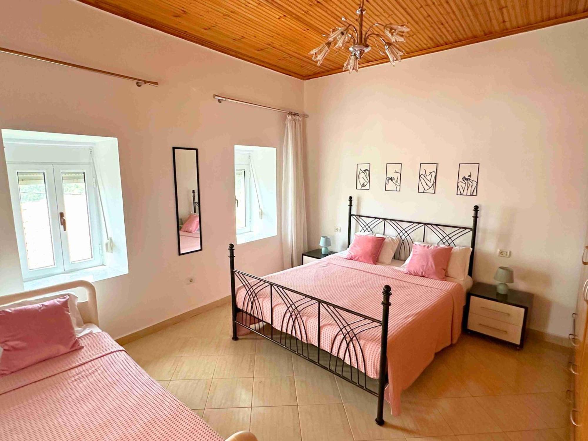 Kalderimi View House Villa Dhermi Ngoại thất bức ảnh