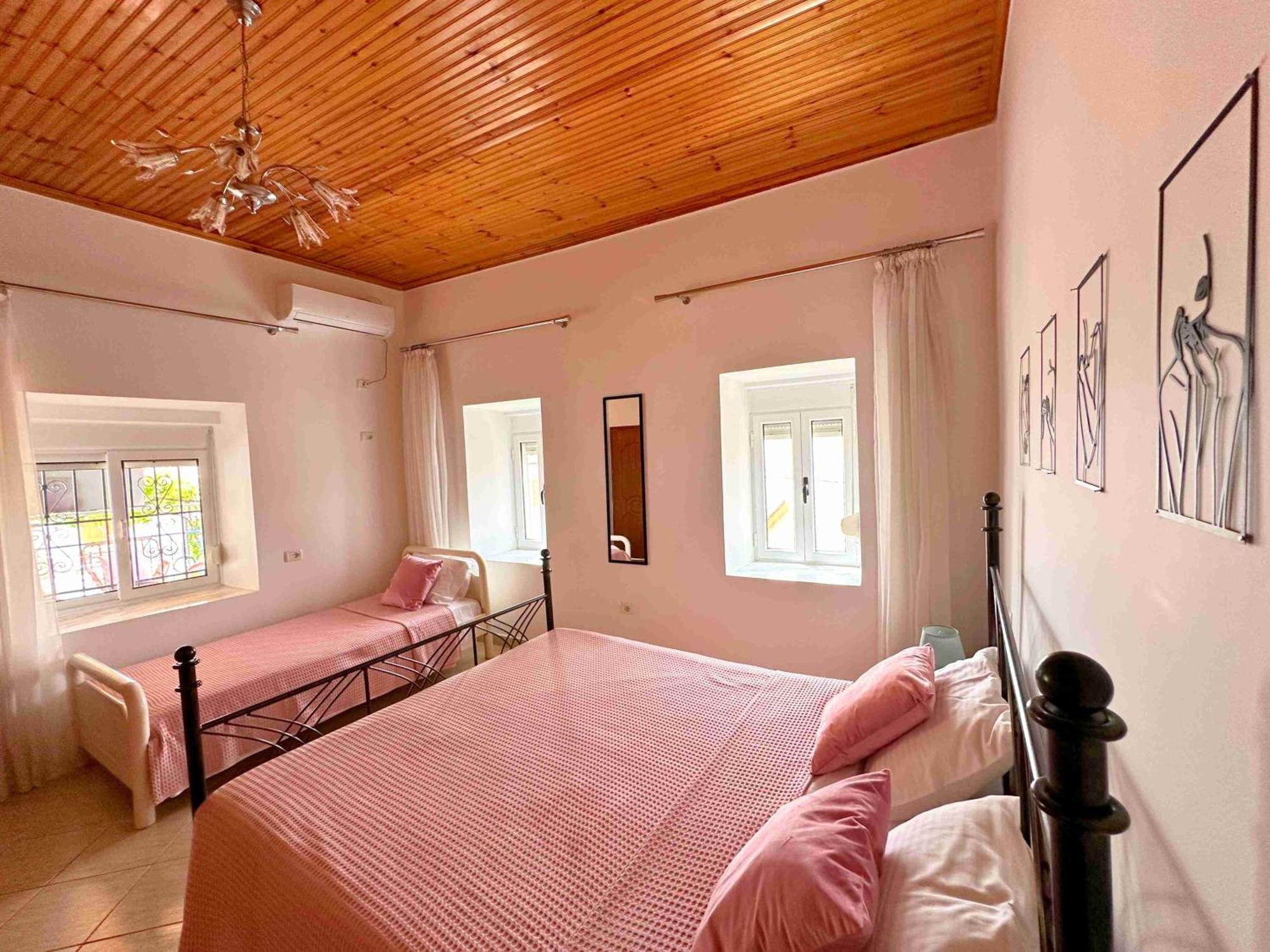 Kalderimi View House Villa Dhermi Ngoại thất bức ảnh