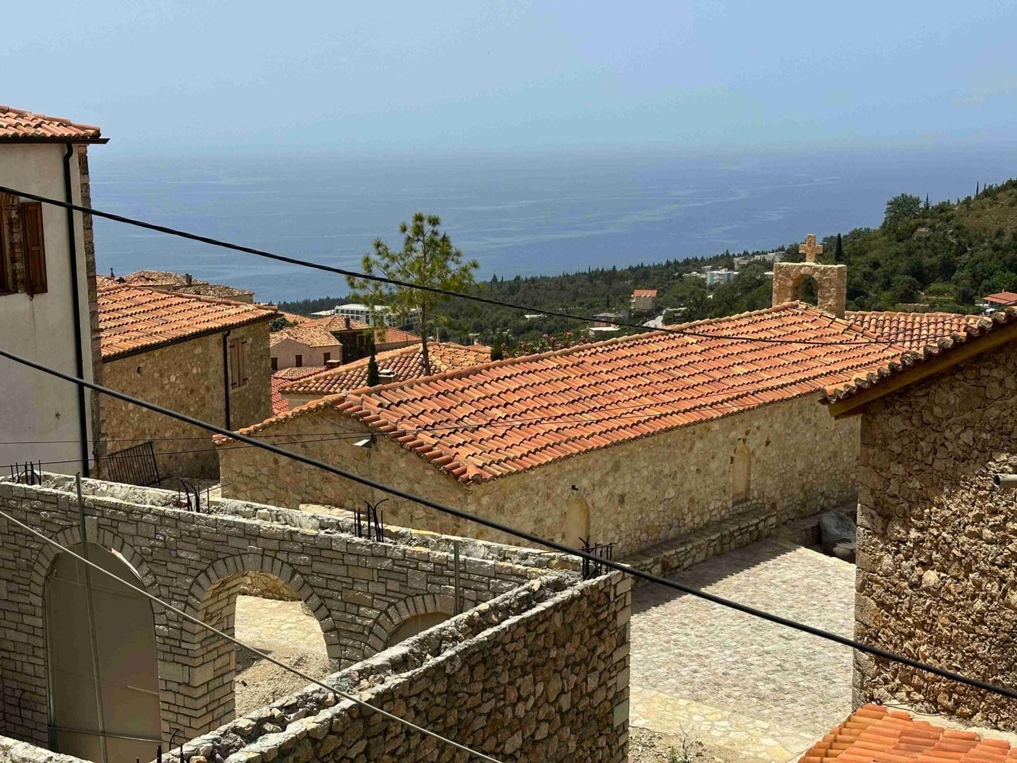 Kalderimi View House Villa Dhermi Ngoại thất bức ảnh