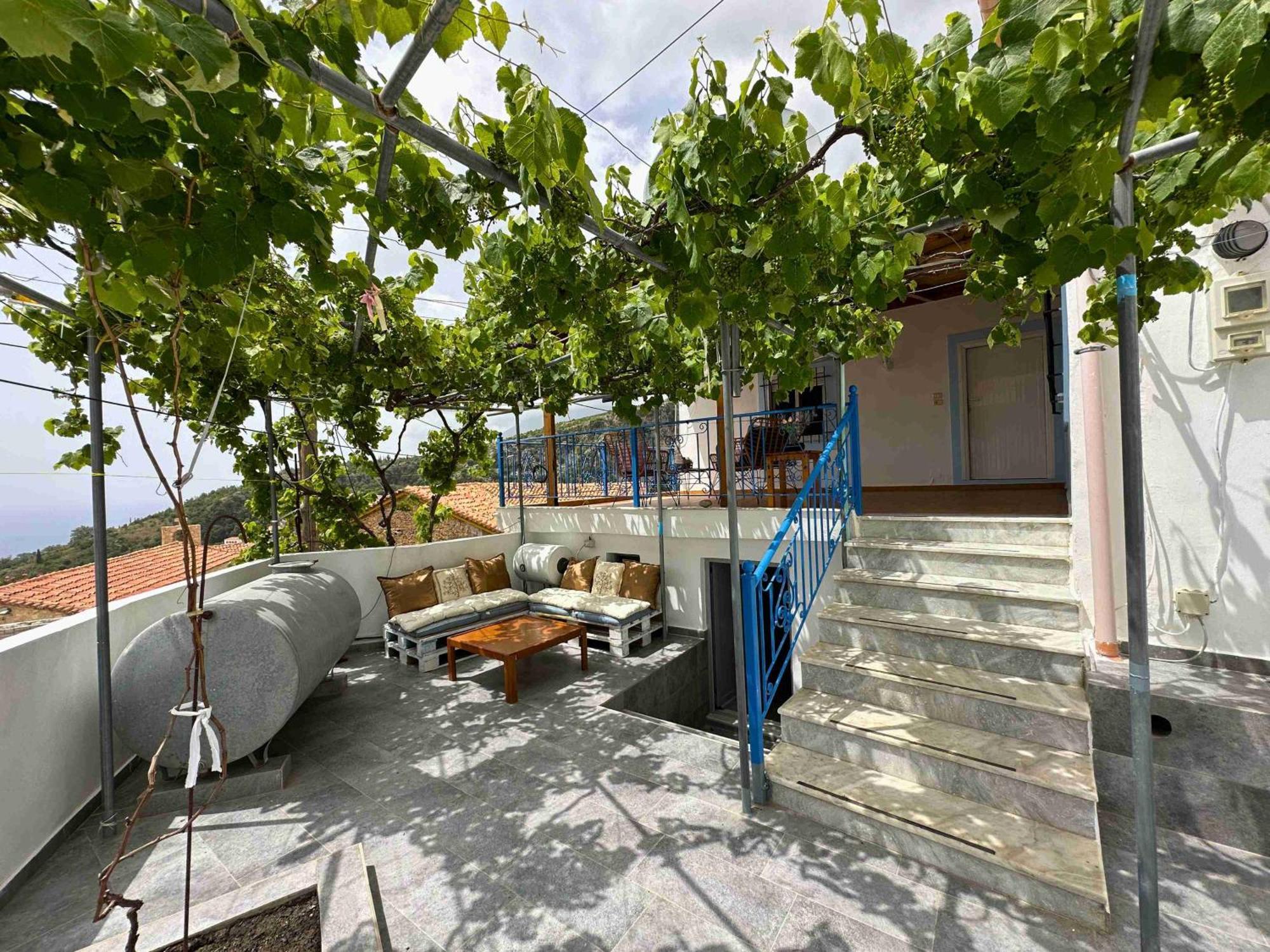 Kalderimi View House Villa Dhermi Ngoại thất bức ảnh